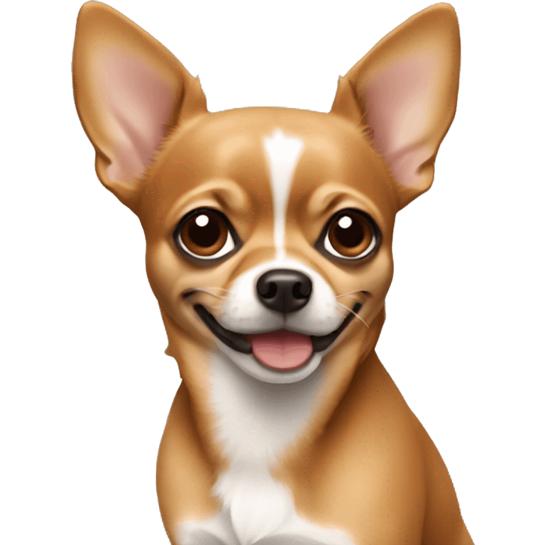 Brown chihuahua  emoji