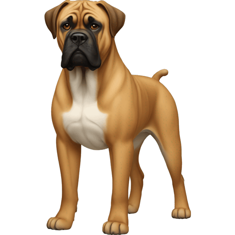 Bullmastiff Dog Breed Full Body emoji