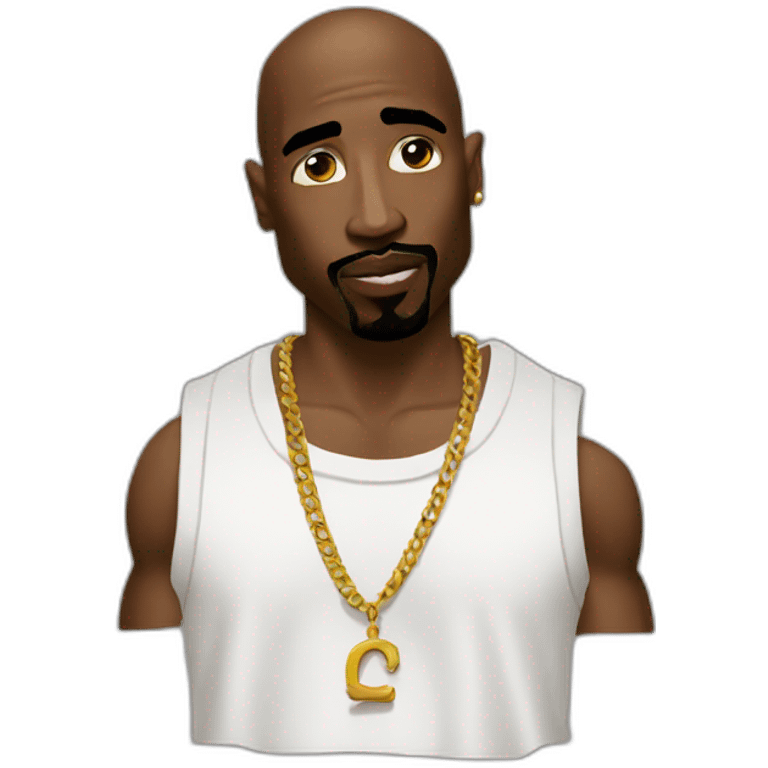 2Pac emoji