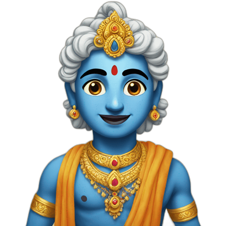 Lord Krishna  emoji