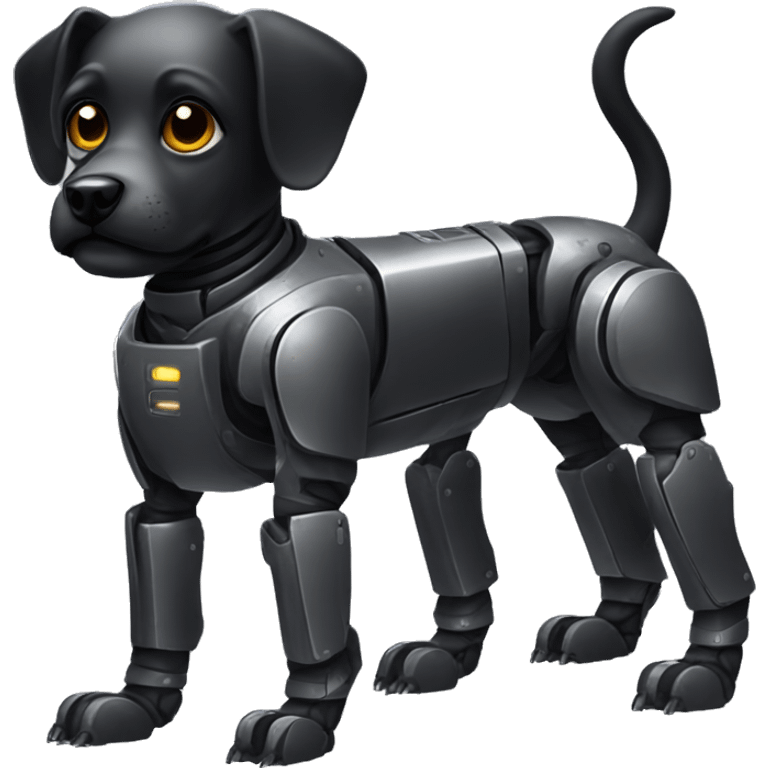 black-space-robot-dog emoji