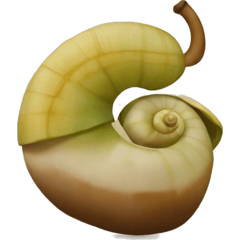 Maceta en forma de caracol  emoji