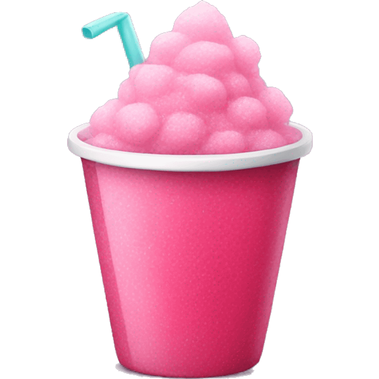 pink granita in a cup emoji