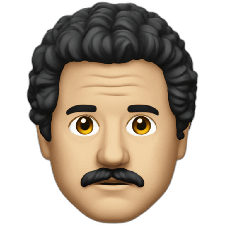 detailed and high qualitypablo escobar emoji