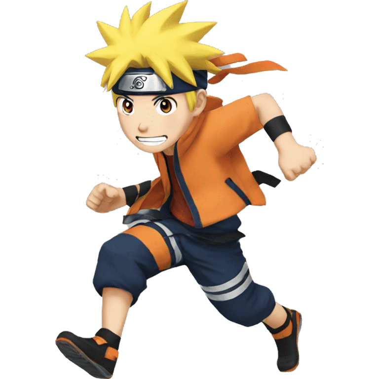 Naruto run emoji