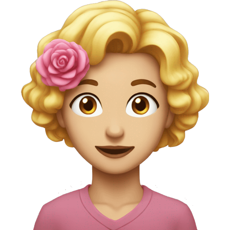 corazon rosa emoji