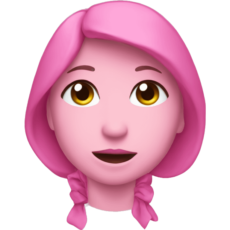 Lazo rosa emoji