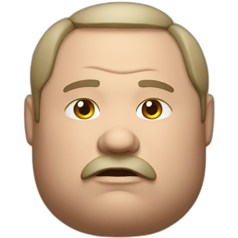 big fat man russian emoji