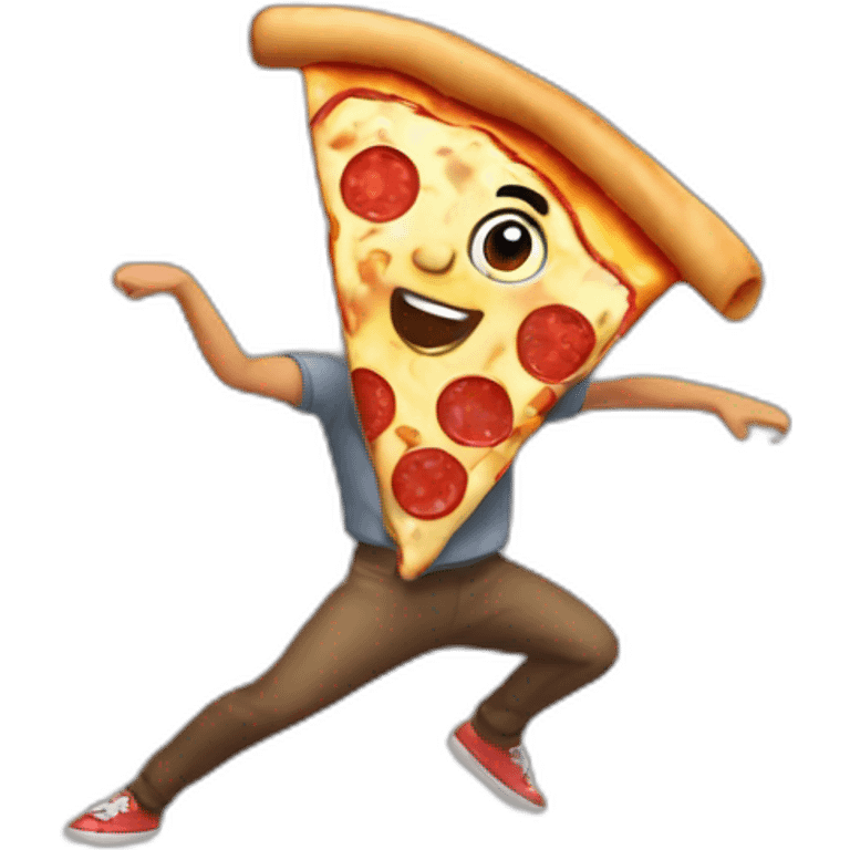 Pizza dance emoji