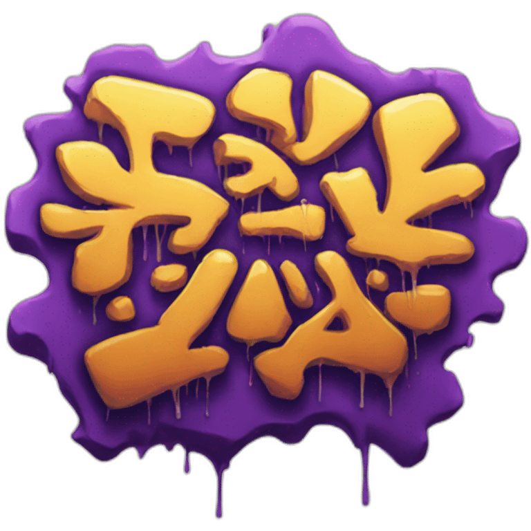 graffiti emoji