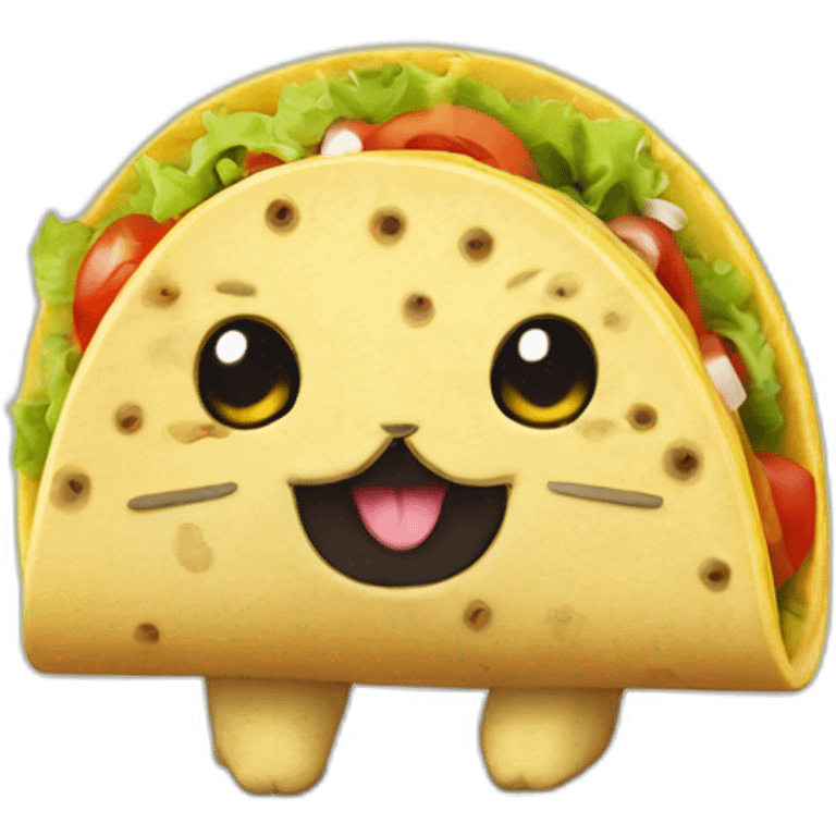 Gatoo de taco de suadero emoji