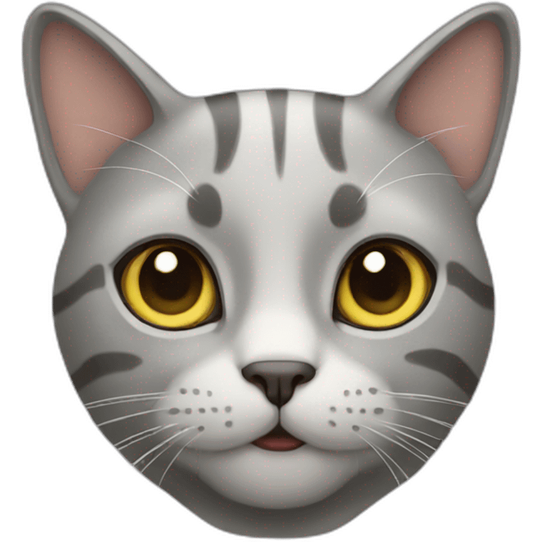 Cat gris emoji