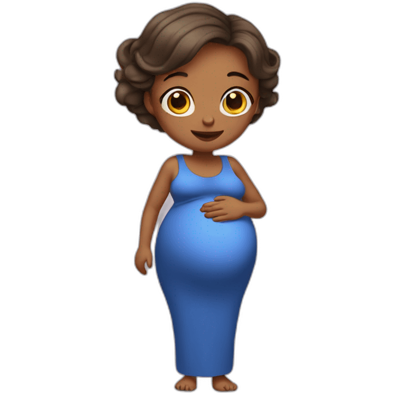 pregnancy lady  emoji