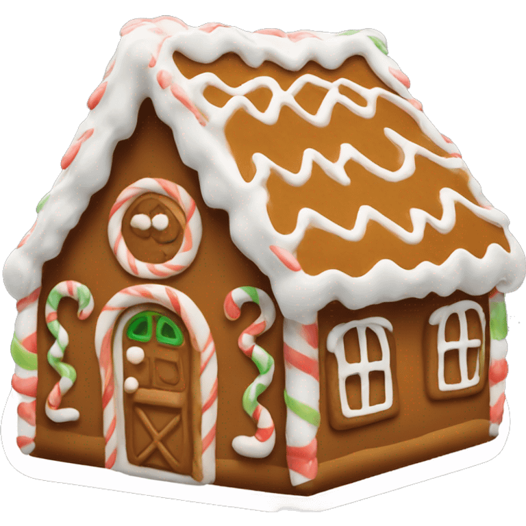 ginger bread house emoji