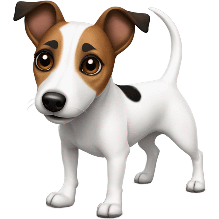 Jack Russell terrier emoji