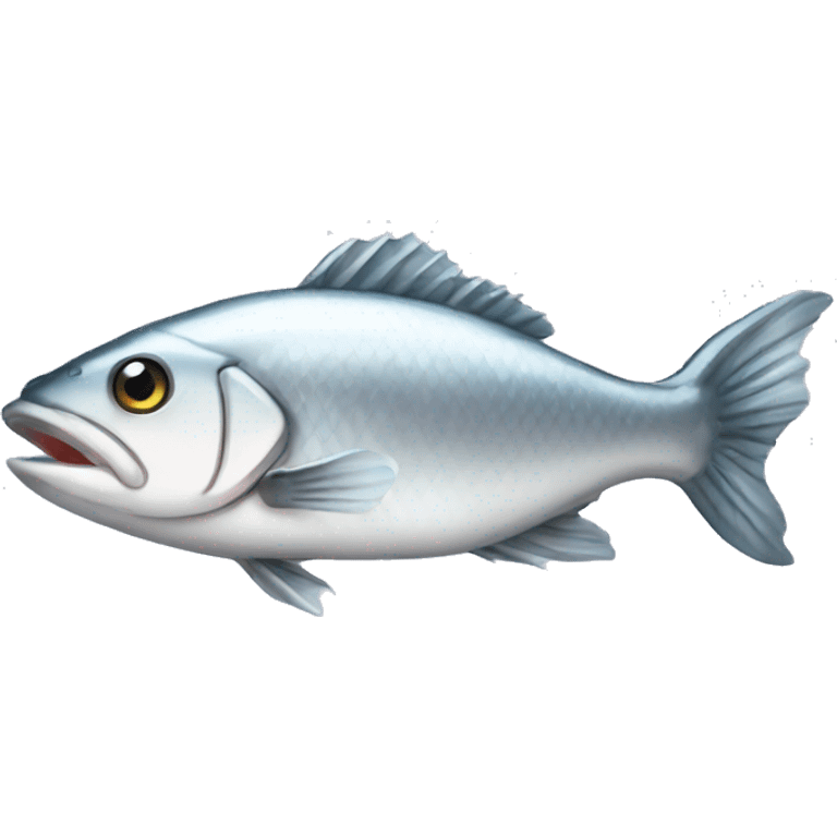 Fish fillet with silver skin emoji