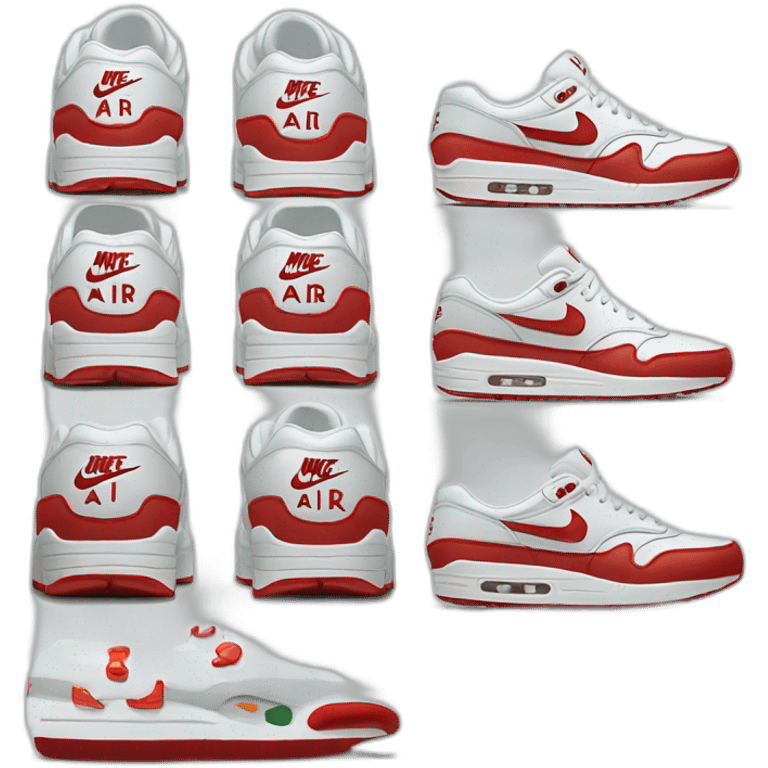 nike air max 1 emoji