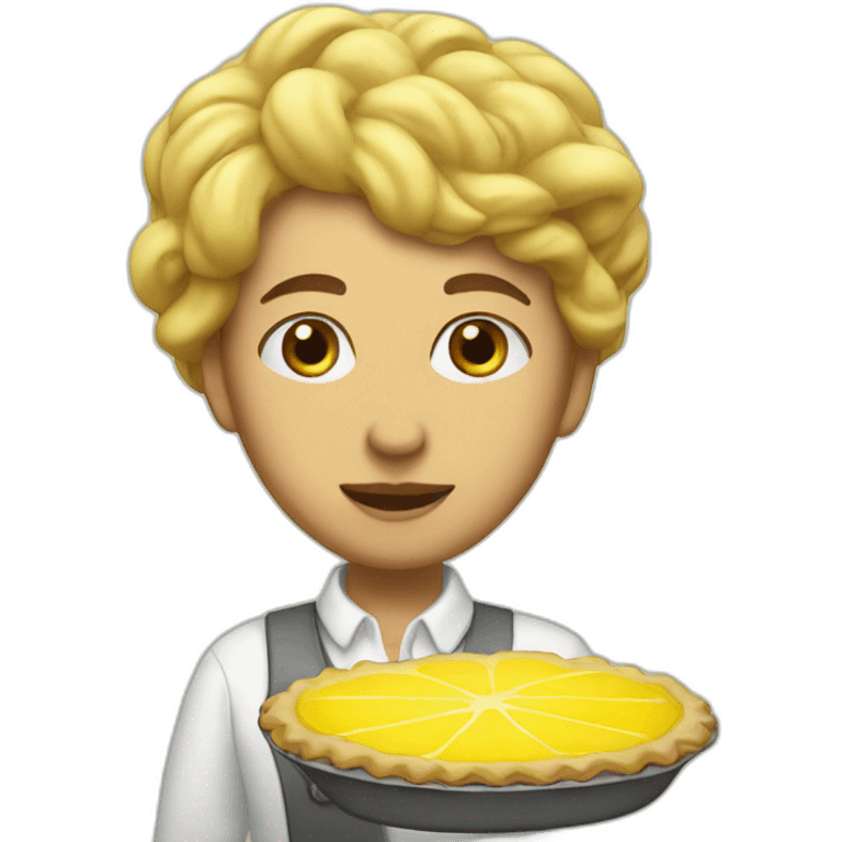 Lemon pie lover emoji