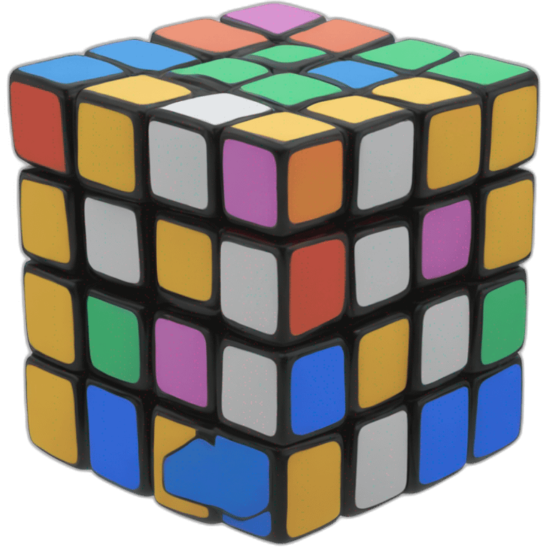 Rubiks cube  emoji