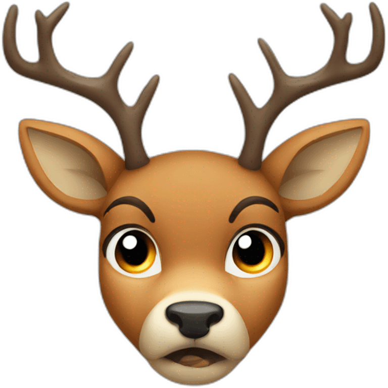 Angry Deer emoji