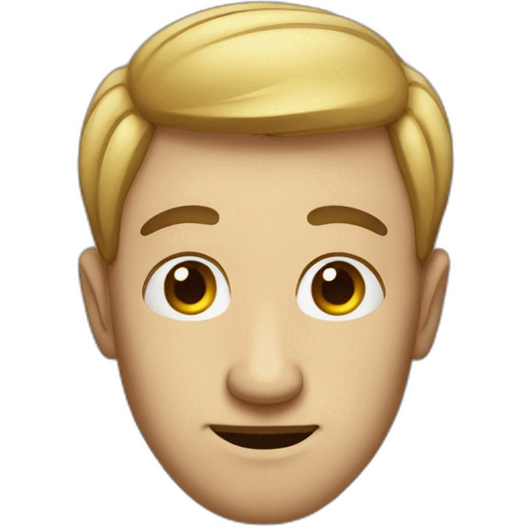 man with big nose emoji