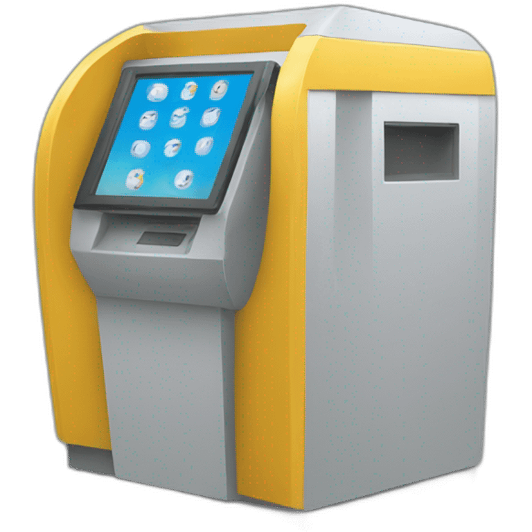 digital kiosk  emoji