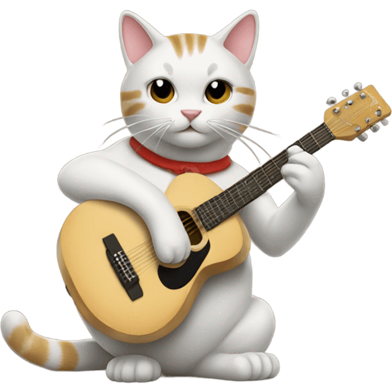 Cat Guitar emoji