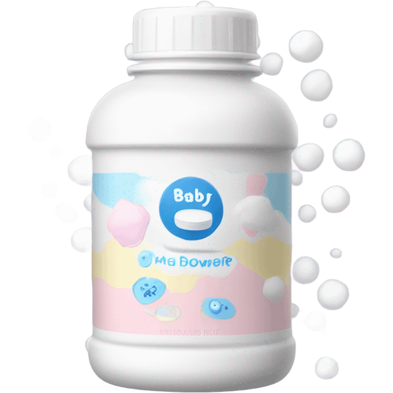 Baby powder  emoji