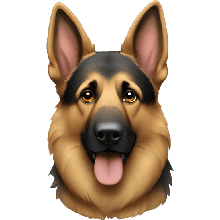 Sable coat German shepherd  emoji