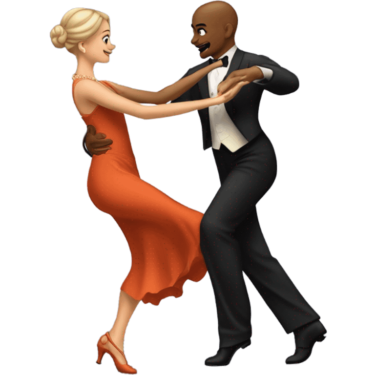 couple dancing tango  emoji