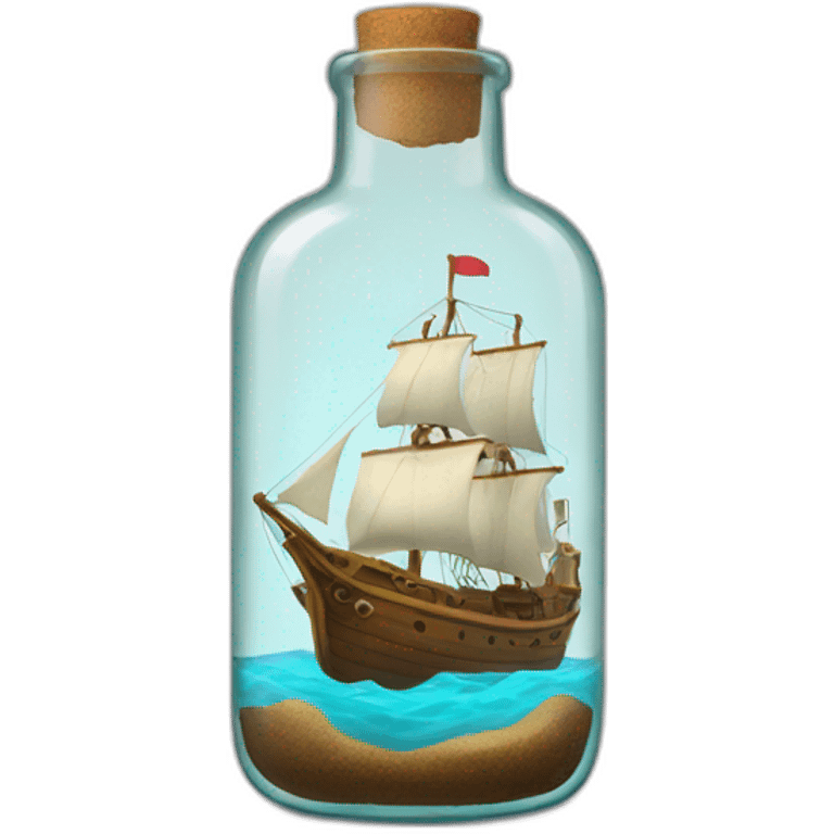 ship in a bottle emoji