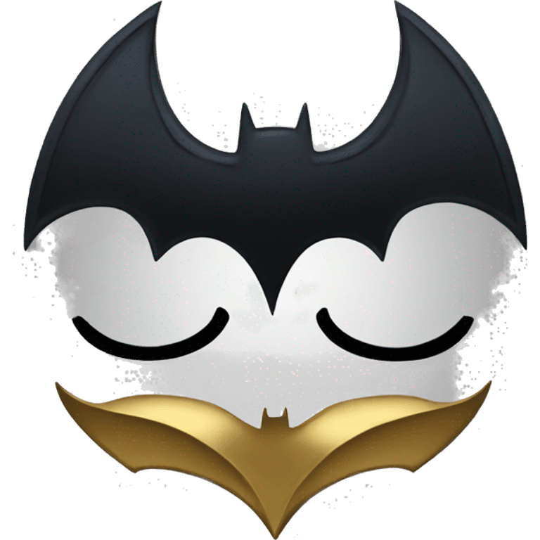 Batman logo emoji