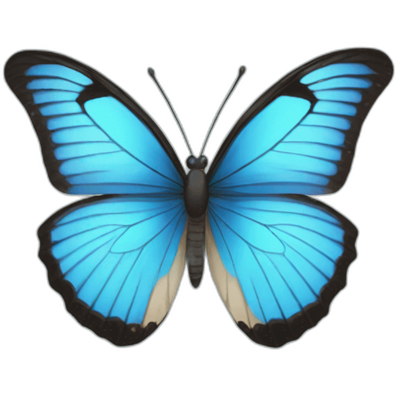 Blue Butterfly  emoji