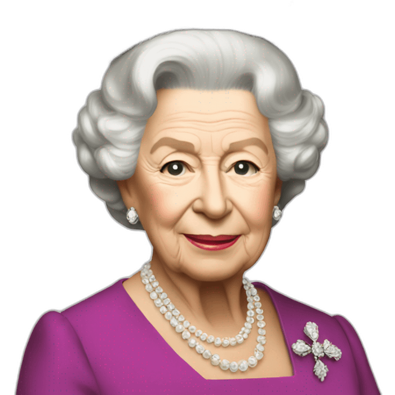 Elisabeth II emoji