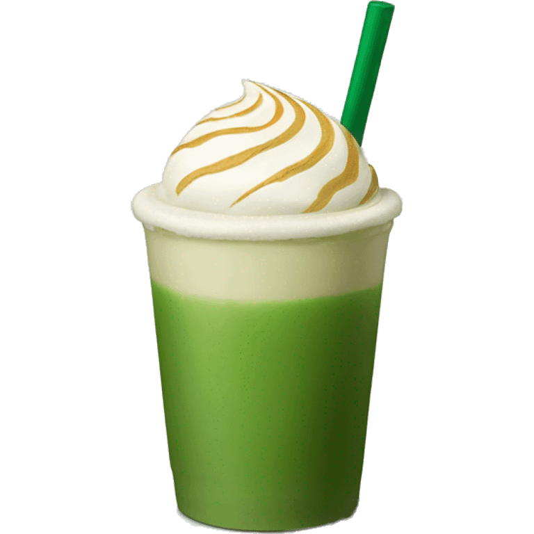 Starbucks matcha latte emoji