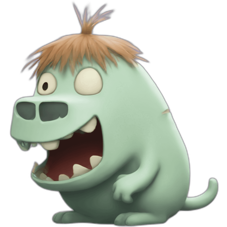 zombi moomin emoji