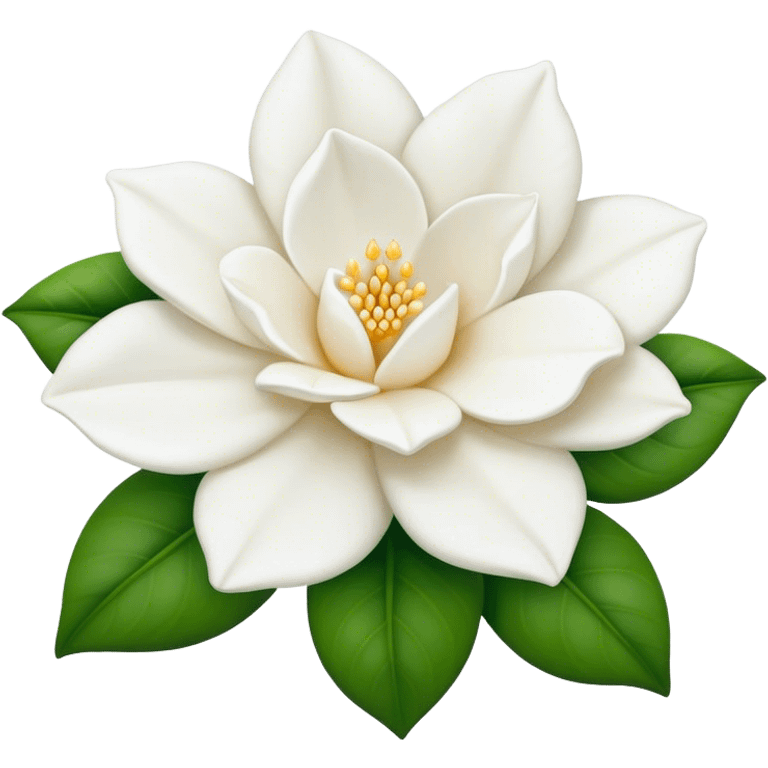 Hazme una flor gardenia emoji