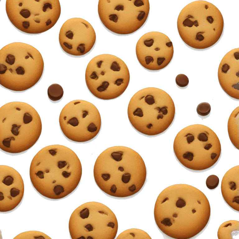 chocolate chip cookie emoji