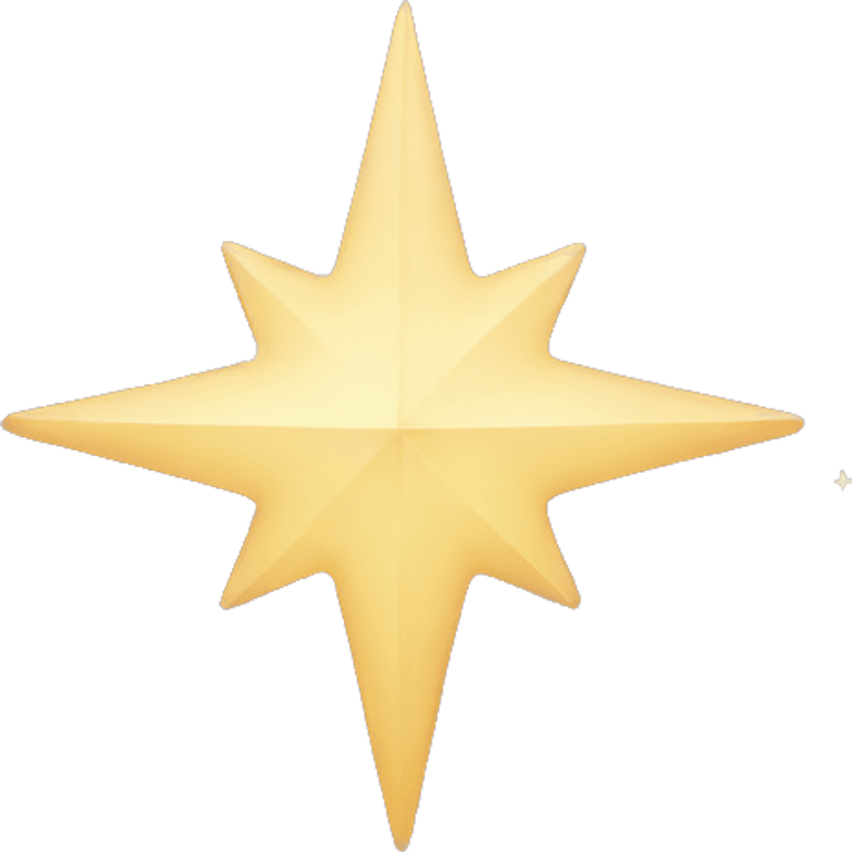 Northern star emoji