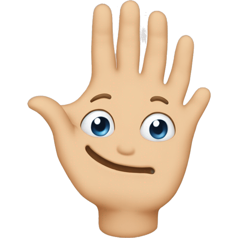 Emoji with hand around themself emoji