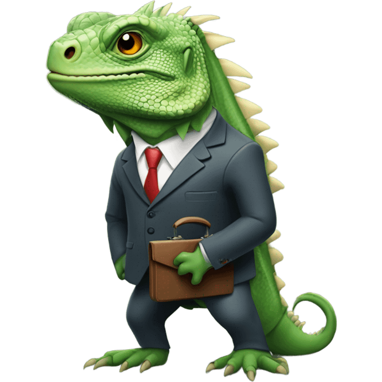 capitalist-iguana emoji