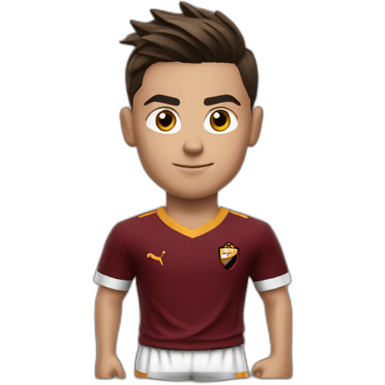 Dybala con la maglia della roma emoji