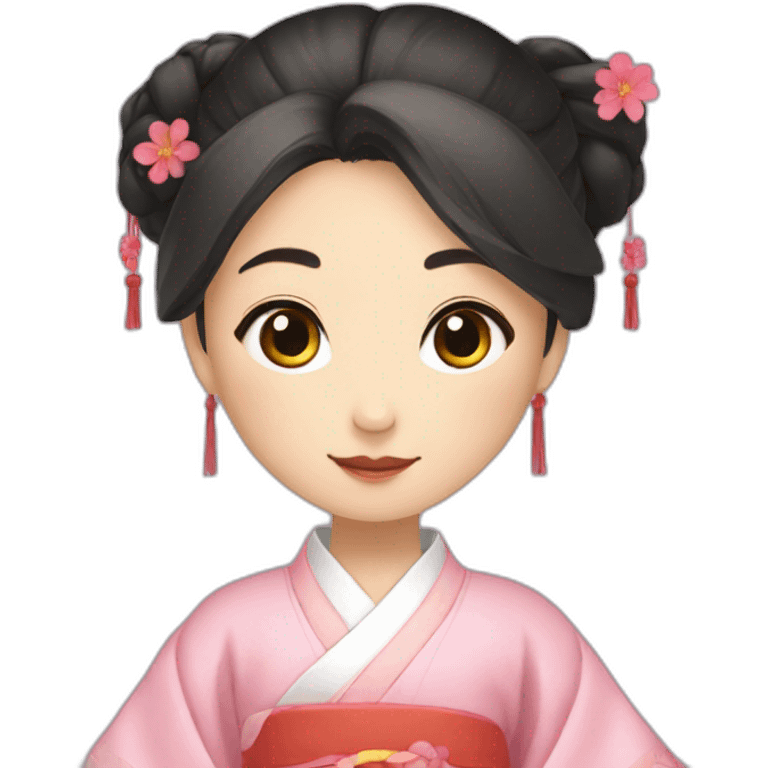 Girl in hanfu emoji