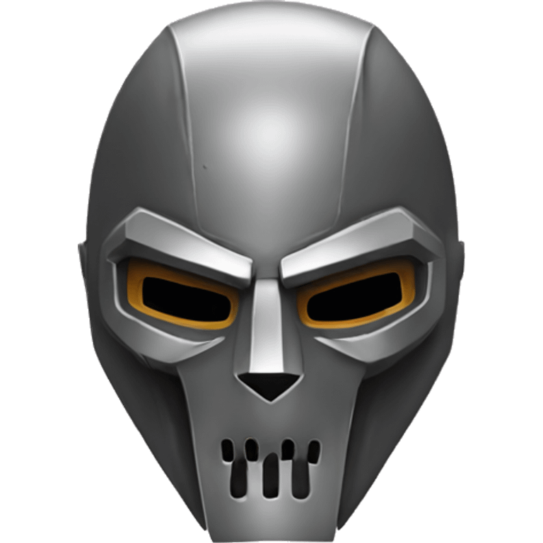 Mf doom mask emoji