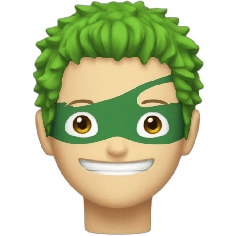 One piece zoro emoji