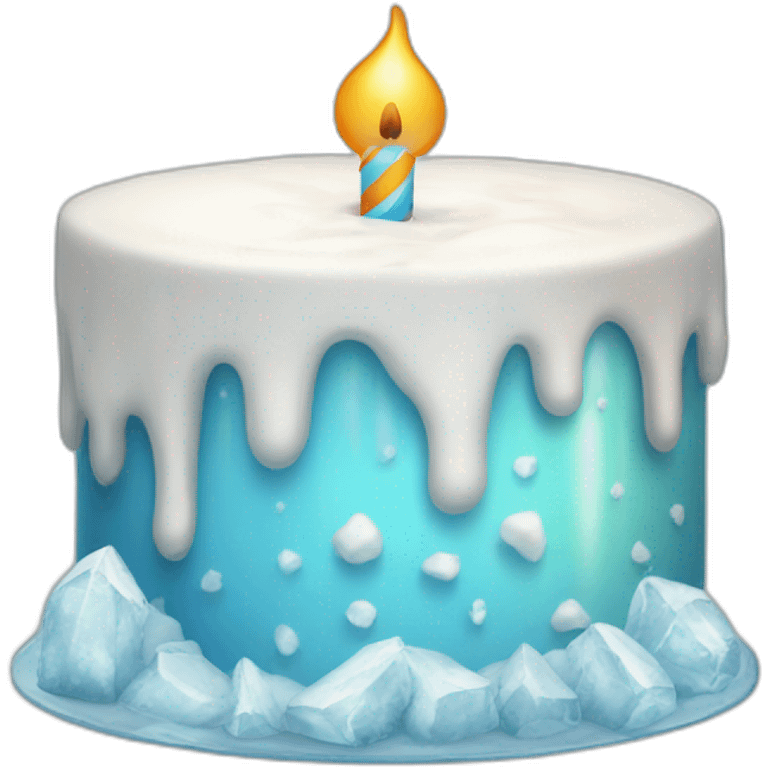 Birthday ice emoji