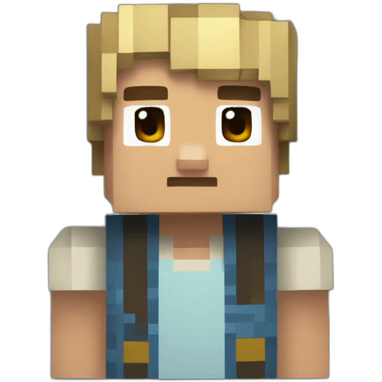 Steve Minecraft emoji