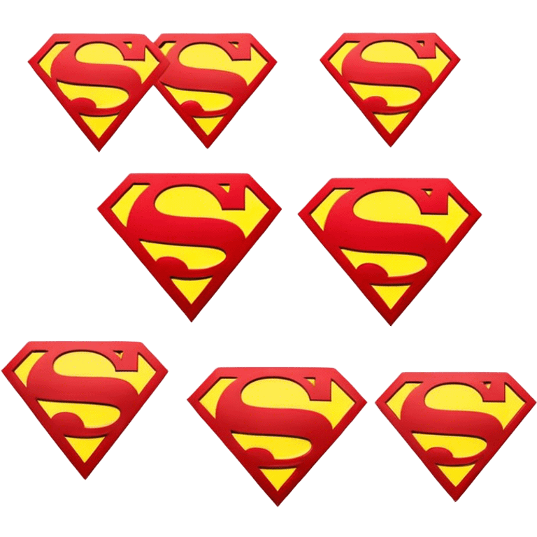 Superman logos emoji