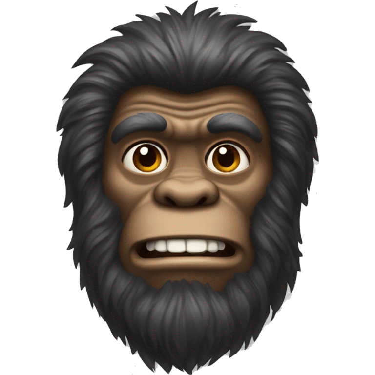 Bigfoot emoji