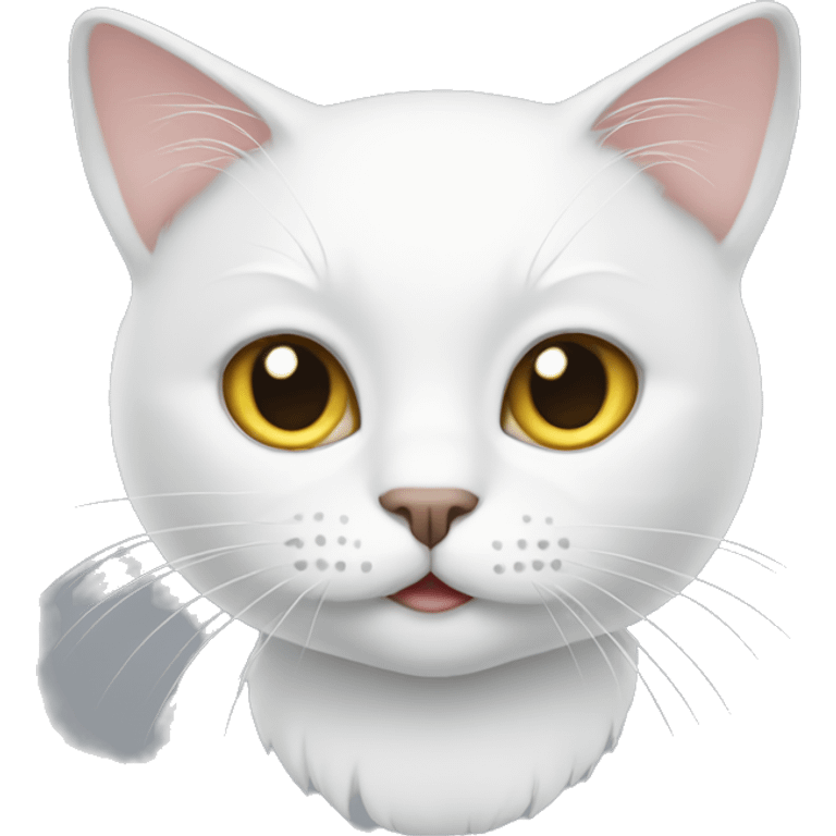 White cat emoji  emoji